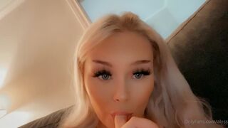 Alyssa Devyn aka alyssa9 aka alyssadevyn onlyfans Ardent maid seduces with big forms