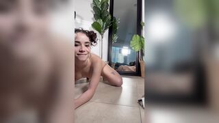 Jameliz onlyfans natural tits bitch jerks off